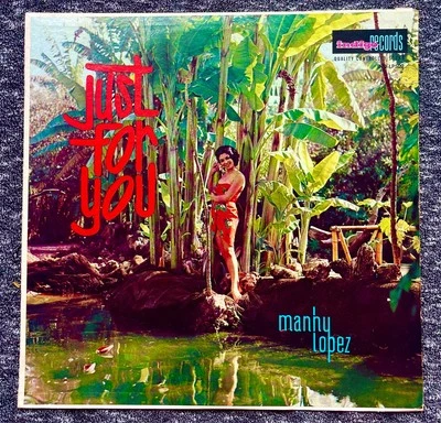 ТОЛЬКО ДЛЯ ВАС Мэнни Лопес 1961 LP музыкальный тур гламурные места ГОЛЛИВУД - Изображение 1 из 4