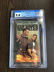 Bad Boys II VHS Tape CGC 9.4 A - Picture 1 of 4