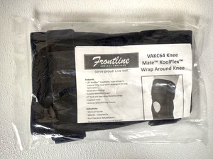 Nuovo Front Line VAKC64 Koolflex Wrap Knee Mate Ortesi - GRANDE - AVVOLGENTE - Foto 1 di 6