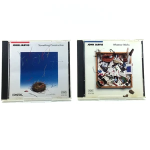 John Jarvis - Whatever Works & Something Constructive -2 CD Lot - 1980s Jazz - Picture 1 of 8