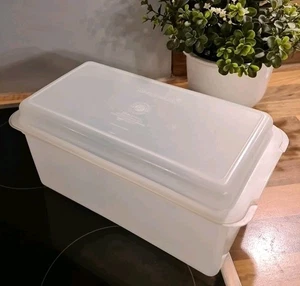 Vintage Retro ~ TUPPERWARE *TOAST* Toastbrot / Kastenbrot-Behälter transparent - Bild 1 von 20
