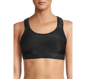 Reggiseno sportivo donna Avia Racerback alto impatto taglia L 12-14 nero - Foto 1 di 6