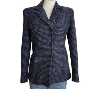 Chaqueta Austin Reed Blazer Bouclé Mezcla Lana Tweed Mujer Talla 14 Carrera Inteligente, EE. UU. - Imagen 1 de 12