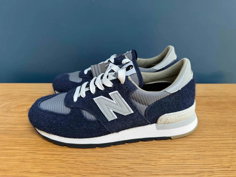 Brand new: New Balance x Carhartt 990 V1 Navy UK 11 - Image 1 of 4