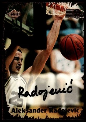 1999 Collector's Edge Rookie Rage #RR-38 Aleksandar Radojevic Signatures Black - Image 1 of 2
