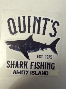 HI DEF-DECAL “Quint Shark Fishing Amity Island “JAWS 50th ANNIVERSARY - Picture 1 of 2