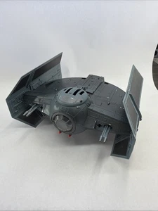 Vintage Darth Vader TIE Fighter Advanced X1 Starfighter Hasbro 2003 Intercepter - Picture 1 of 13