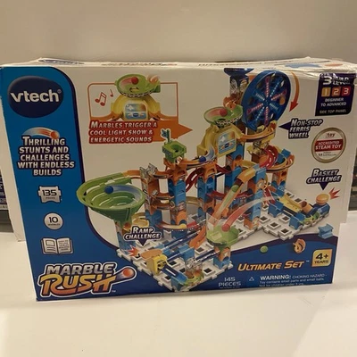 VTech Marble Rush Ultimate Set 145 Pieces Light Sound Action Track Toy 4+ Years - Image 1 of 4