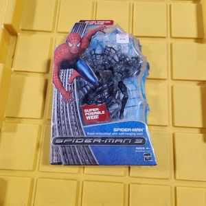 Figura Spiderman 3 Spider-Man tela colgante de pared 6"" 2007 sellada C61 - Imagen 1 de 2