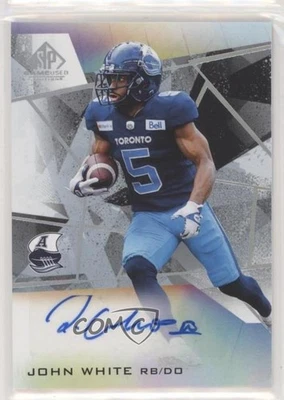 2021 SP Game Used Edition CFL Auto John White #A-WH Auto - Image 1 of 2