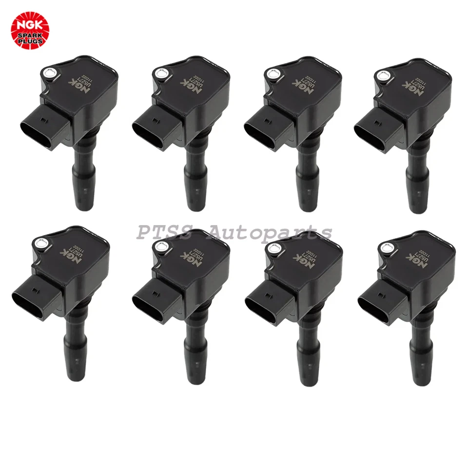 8 pcs OEM NGK Ignition Coil 079905110H For Audi A8 Quattro RS7 S6 S7 S8 V8 4.0L - Imagem 1 de 4
