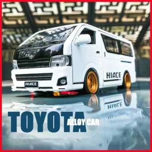 1:32 Toyota Hiace MPV VAN Modelo Diecast Simulación Luz y Sonido Niños Regalo de Navidad - Imagen 1 de 28
