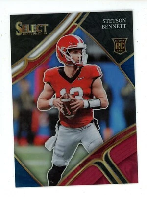 E034 STETSON BENNETT RC 2023 SELECT PRIZM REFRACTOR 158/199 #125 GEORGIA RARE SP - Image 1 of 2