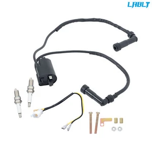 Ignition Coil Spark Plug For Honda Hawk 400 CM450E CM450C CM450A CM400T CM400E - Picture 1 of 10