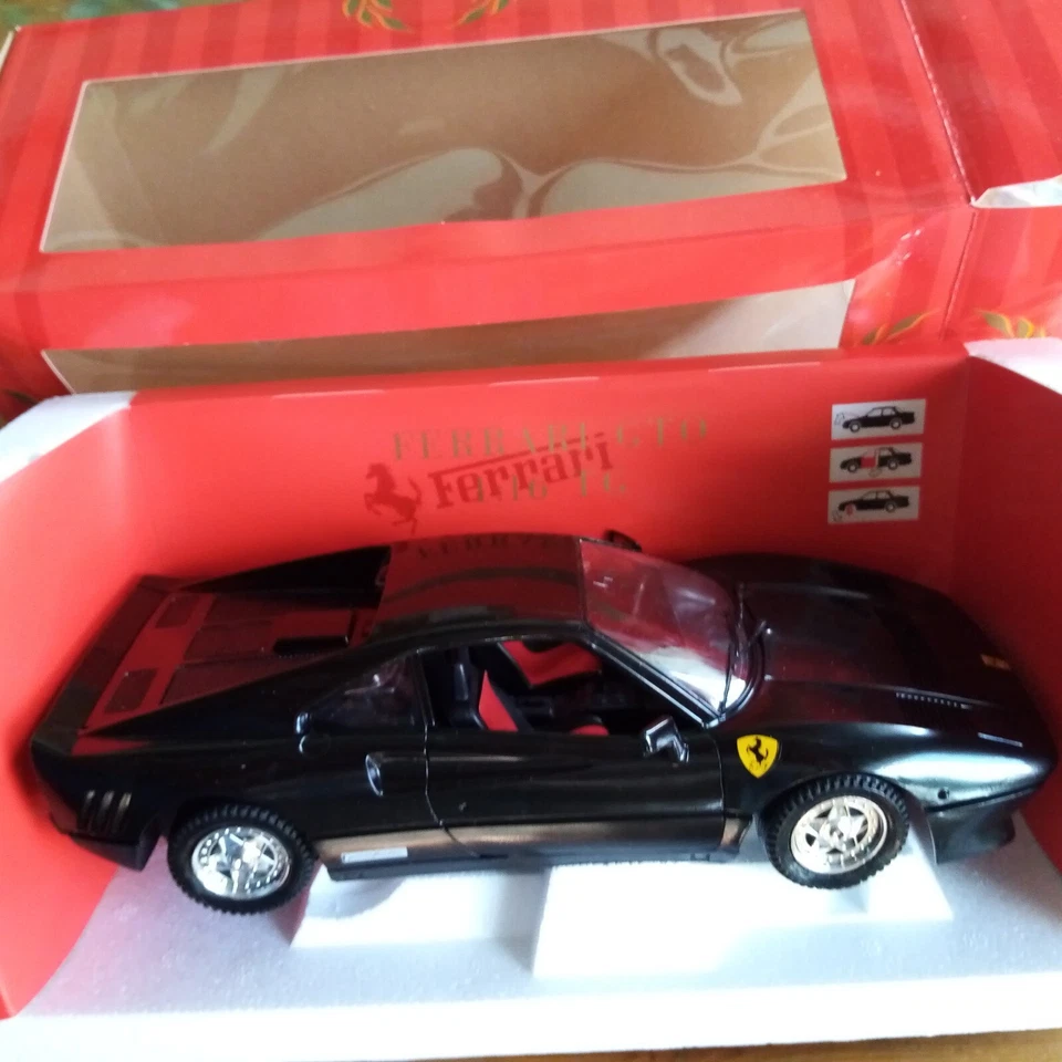 Tonka/Polistil- Ferrari GTO  84 nera  scala 1/16 - Immagine 1 di 1
