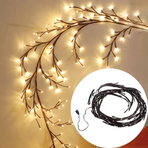 144 LEDs Wall Tree Enchanted Willow Vine Light Bendable Branch USB Fairy Lights - Picture 1 of 19