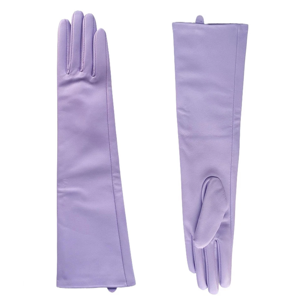 Женщины новый 40 см (15,7») длиной реальный овец кожи локоть длинные перчатки - Изображение 1 из 1