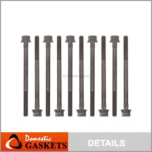 Fits 02-08 Mini Cooper 1.6L S/C SOHC Cylinder Head Bolts Set W11B16A N12B16A - Picture 1 of 4