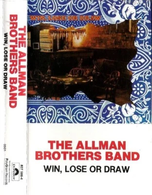 The Allman Brothers Band - Win, Lose or Draw Cassette 1991 Polydor 827 586-4 VTG - Image 1 of 3