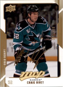 2008-09 Upper Deck MVP Gold Script Hockey Card Pick