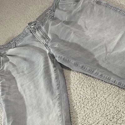 G.H. Bass Pants Mens 38 Gray Work Wear Zip Pocket Hiking Tactical Utility - Image 1 of 4