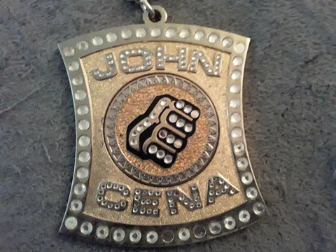WWE 2007 John Cena Spinner Necklace Cover