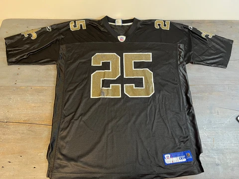 Mens Reebok NFL Reggie Bush Saints Jersey Size XXL Cover