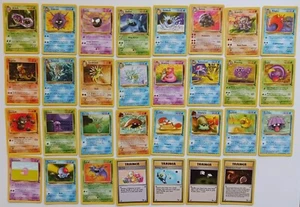 WOTC Fossil Complete 31/62 Common/Uncommon Set Vintage Pokemon Cards Near Mint! - Picture 1 of 1