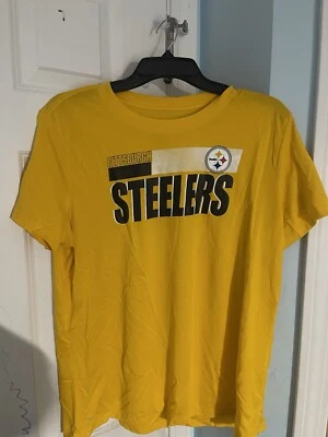 Camisa Para Mujer Nike The Steelers Amarilla Manga Corta Scoop NUEVA XL S98 Foto 1 de 4