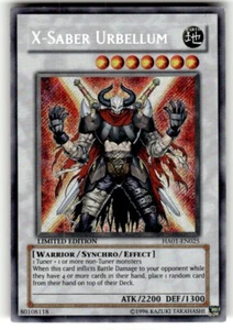 X-Saber Urbellum HA01-EN025 Hidden Arsenal Limited Edition NM - Picture 1 of 2