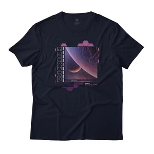 Camiseta Europa Luna de Júpiter Sistema Solar Arte Gráfico Espacial Premium Algodón - Imagen 1 de 8
