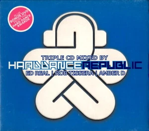 HARDDANCEREPUBLIC Ed Real/Amber D/Rob Tissera 2005 BOX Set 3 CD 50 Tracks + DVD - Foto 1 di 6