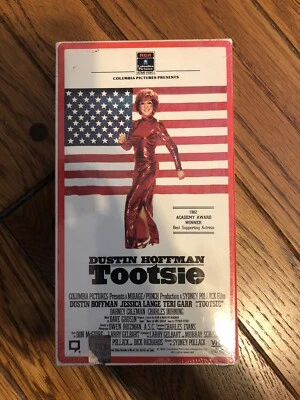 Tootsie 1982 VHS SEALED Rare RCA Columbia Pictures Home Video Watermarked Rare - Image 1 of 4