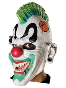 Adult Halloween Clown Mask (Punk'd Clown), One Size Adult, NEW - Picture 1 of 4