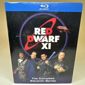 Red Dwarf XI (Blu-ray, 2016) w/ Slipcover New Sealed Eleventh Series 11 BBC - Picture 1 of 4