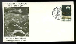 7/21/69 Port Washington, NY  Apollo 11 Blast Off The Moon - Picture 1 of 1