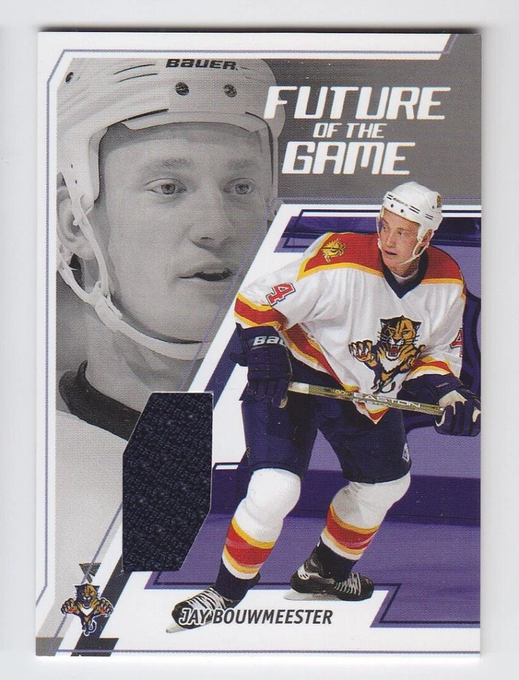 2002-03 ITG BAP MEMORABILIA BOUWMEESTER RC JERSEY /30 FUTURE GAME ROOKIE Panther - Image 1 of 1