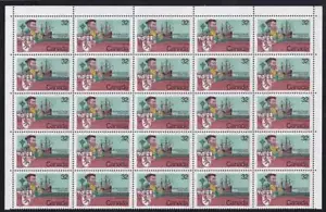 Canada 1984 Jacques Cartier, MNH top field stock half sheet, sc#1011 - Picture 1 of 1