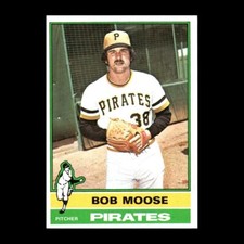 Bob Moose 1976 Topps Pittsburgh Pirates #476 Vintage GM!