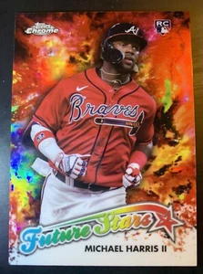 MICHAEL HARRIS II 2023 Topps Chrome Future Stars #FSU-9 - Picture 1 of 2
