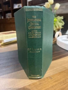 SAINT LUKE, Alfred Plummer, The International Critical Commentary **RARE** - Picture 1 of 10