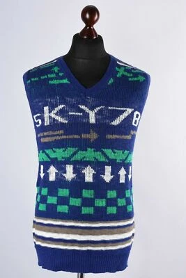 Diesel K-Cori Jersey V Neck Tank Top Jumper Size L - Image 1 of 4