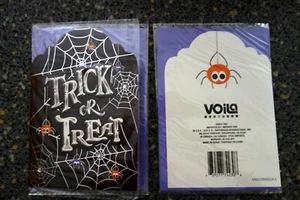 Viola Halloween greeting card, 3D dimensional, Trick or Treat/Spiders New/Sealed - Picture 1 of 6