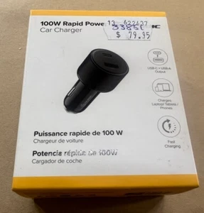 Alogic Rapid Power 100W Car Charger (CRCA100) - New - Picture 1 of 5