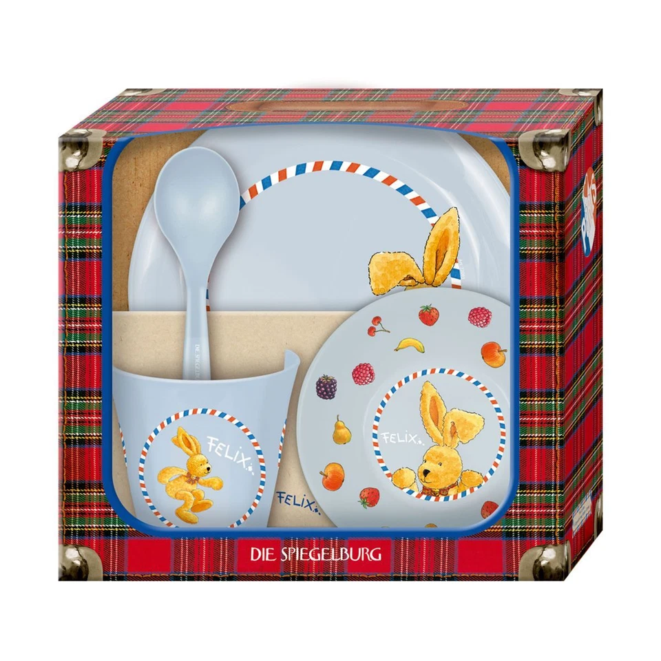 Felix Geschirr Geschenkset Die Spiegelburg Kindergeschirr 22093 NEU