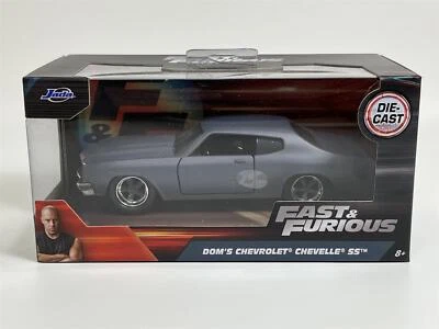 Fast And Furious Doms Chevrolet Chevelle Ss 1:3 2 Scala Jada 97379 - Immagine 1 di 4