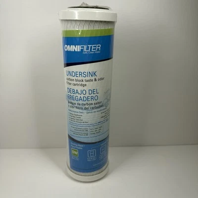 OmniFilter CB1 Water Filter Cartridge Undersink Carbon Block Old Stock Sealed - Image 1 of 4