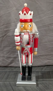 Vintage OBC Kunsthandwerk Nussknacker Spielzeugmacherwerkstatt Weihnachten Könige Soldat - Bild 1 von 9