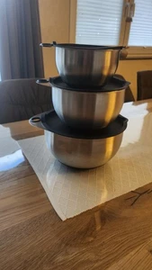 Pampered Chef Edelstahl Schüsseln - Bild 1 von 3