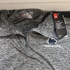 Penn State University Under Armour 1/4 Zip Pullover Mens Long Sleeve Large NWT - Picture 1 of 6